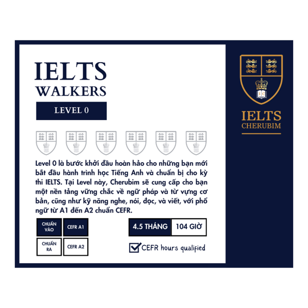 IELTS WALKERS • LEVEL 0
