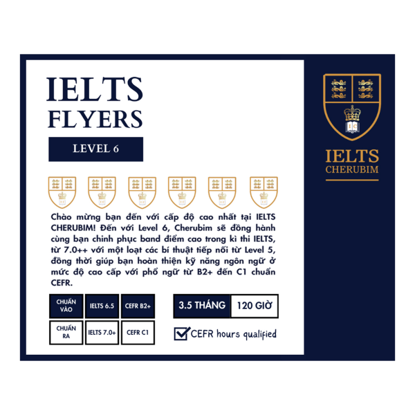 IELTS FLYERS • LEVEL 6